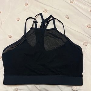 Black Sports Bra